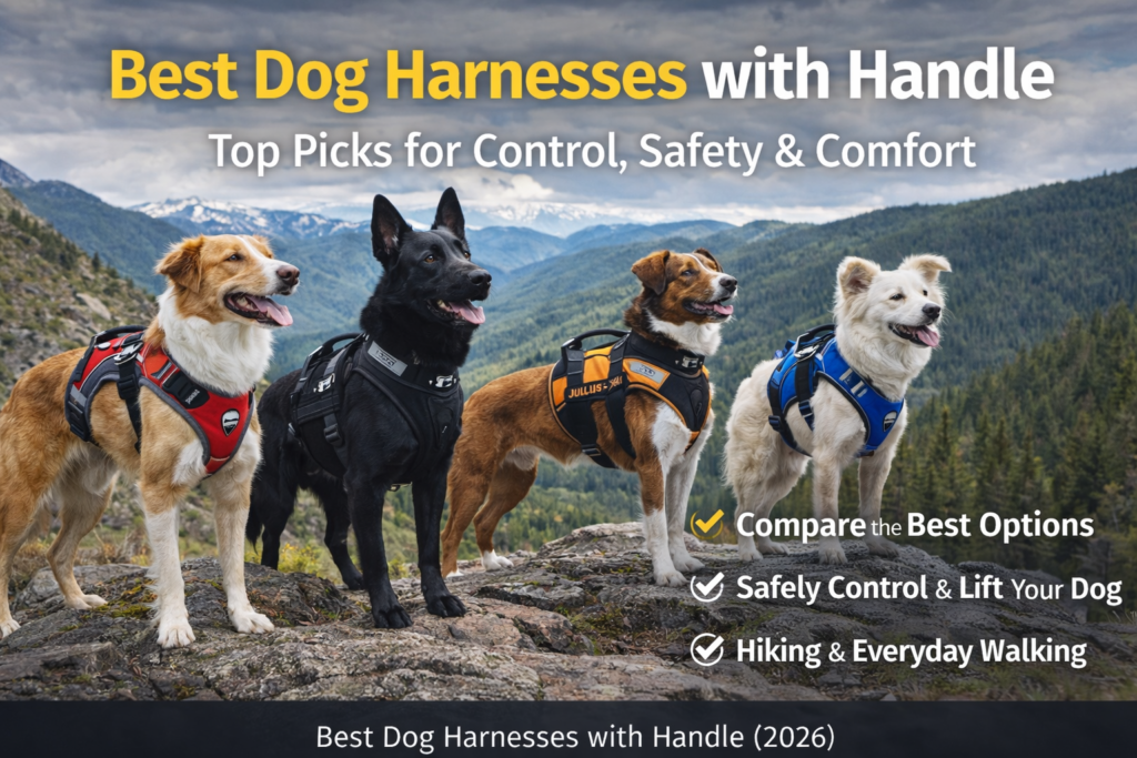 Best Dog Harnesses with Handle