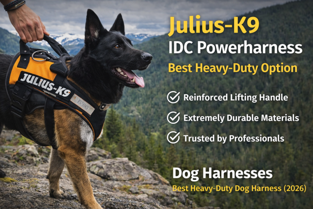 Best Dog harnesses with handle