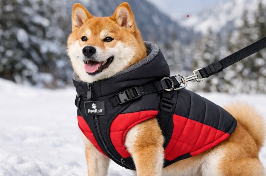 New PawRoll Dog Winter Jacket – Best Dog coat with harness 2026