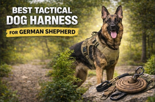 Best Tactical Dog Harness for German Shepherd