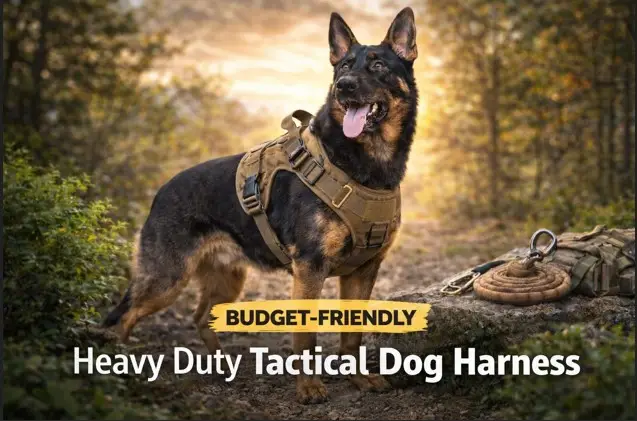 Best Tactical Dog Harness for German Shepherd