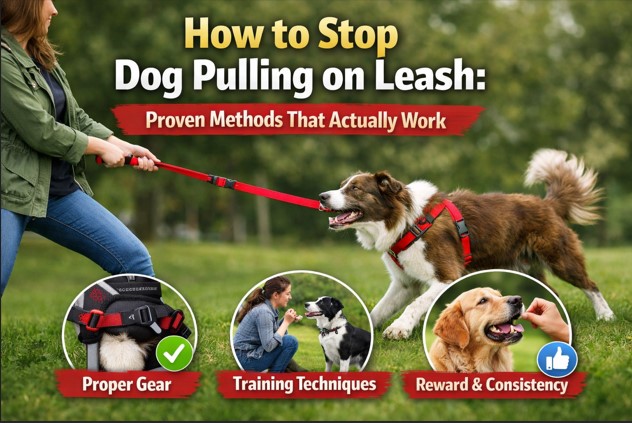 How to Stop Dog Pulling on Leash: Proven Methods That Actually Work