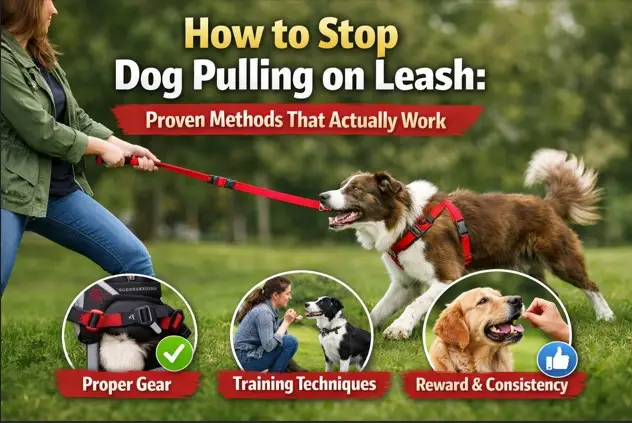 How to Stop Dog Pulling on Leash: Proven Methods That Actually Work